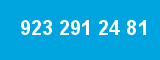 923 291 24 81